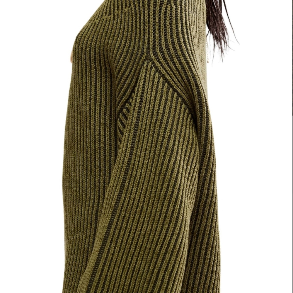 NWOT FREE PEOPLE boat Neck Tunic Sweater SZ M - Picture 4 of 8